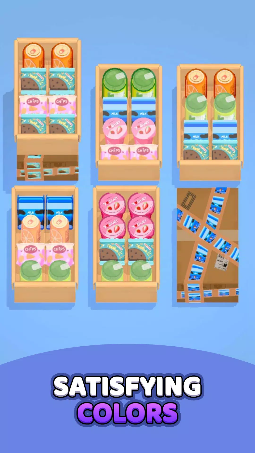 Crazy Goods Sort 3D Ảnh chụp màn hình 2