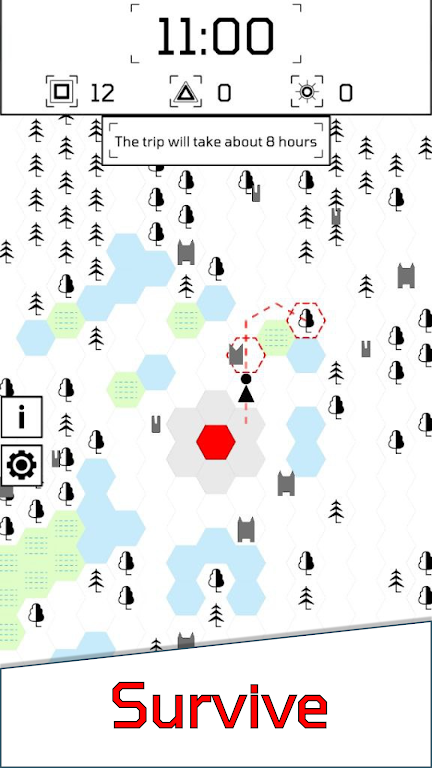 Schermata 28 nights: Survival 1