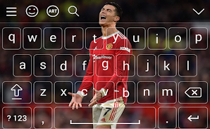 Cristiano CR7 MANU Keyboard स्क्रीनशॉट 4