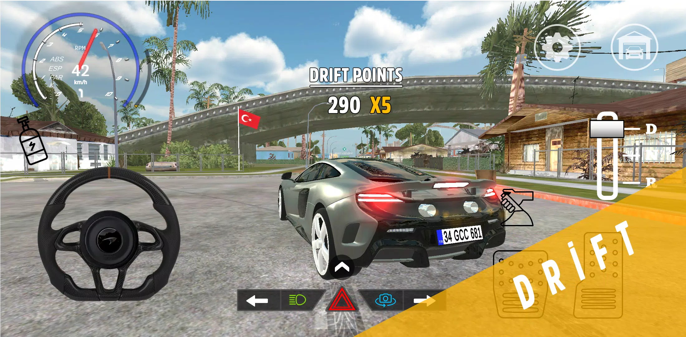 CLS 63 Drift & Park Simulator Скриншот 3