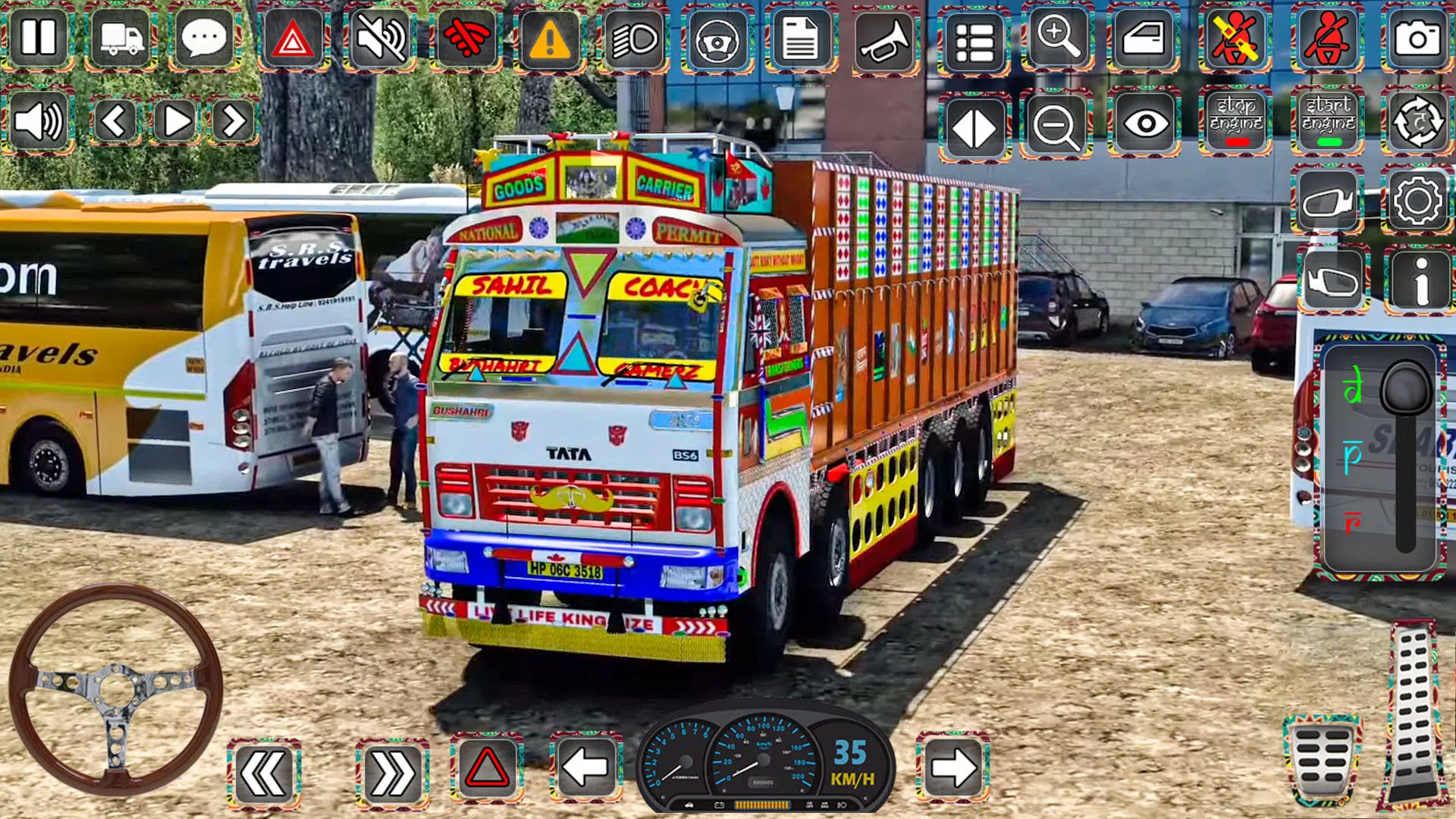 Indian Truck Driver Simulator 스크린샷 1