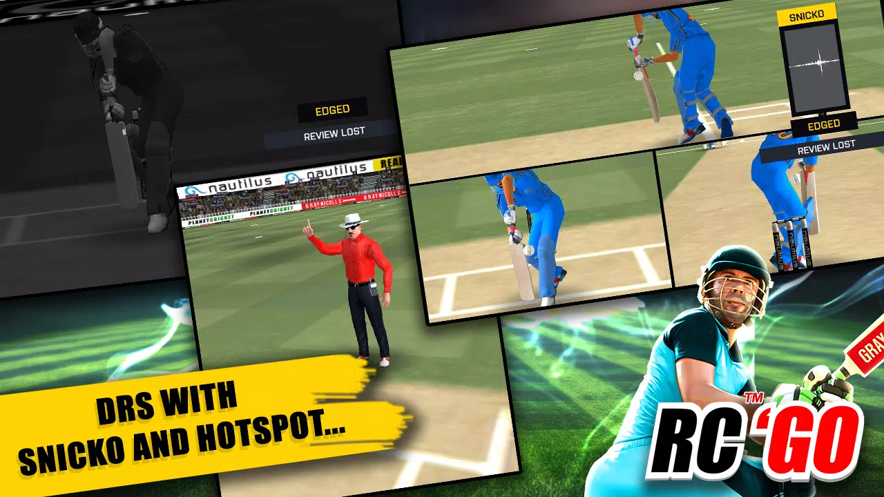Real Cricket™ GO Capture d'écran 2