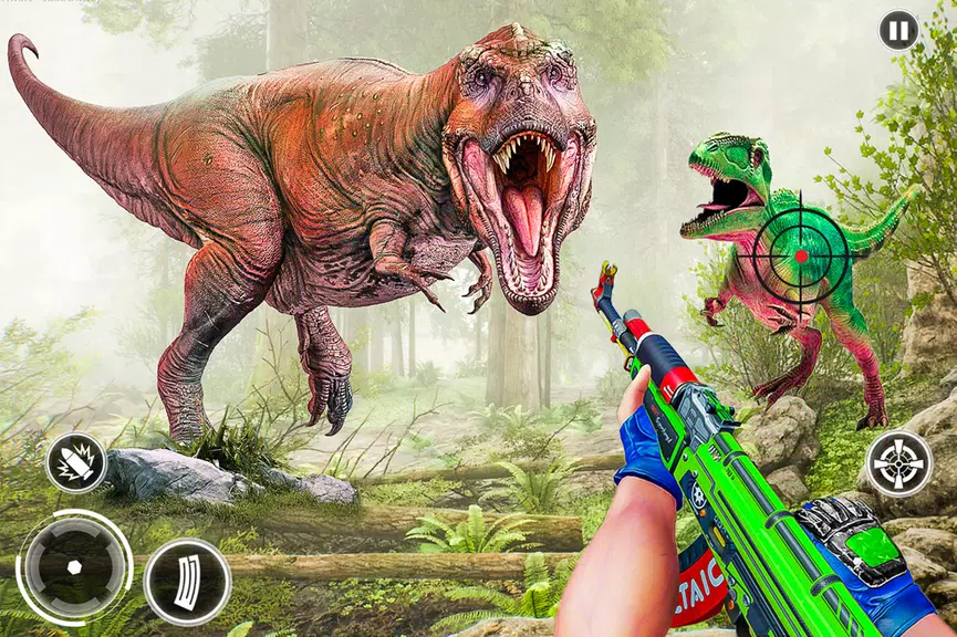 Super Dino Hunting Zoo Games Zrzut ekranu 1