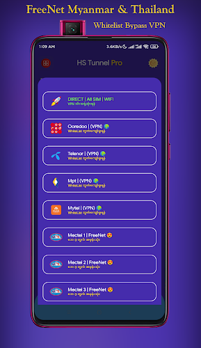 HS Tunnel Pro - Unlimited VPN स्क्रीनशॉट 3