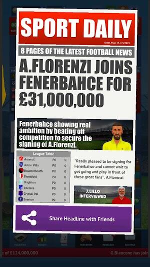Football Club Management 2024 Ekran Görüntüsü 4
