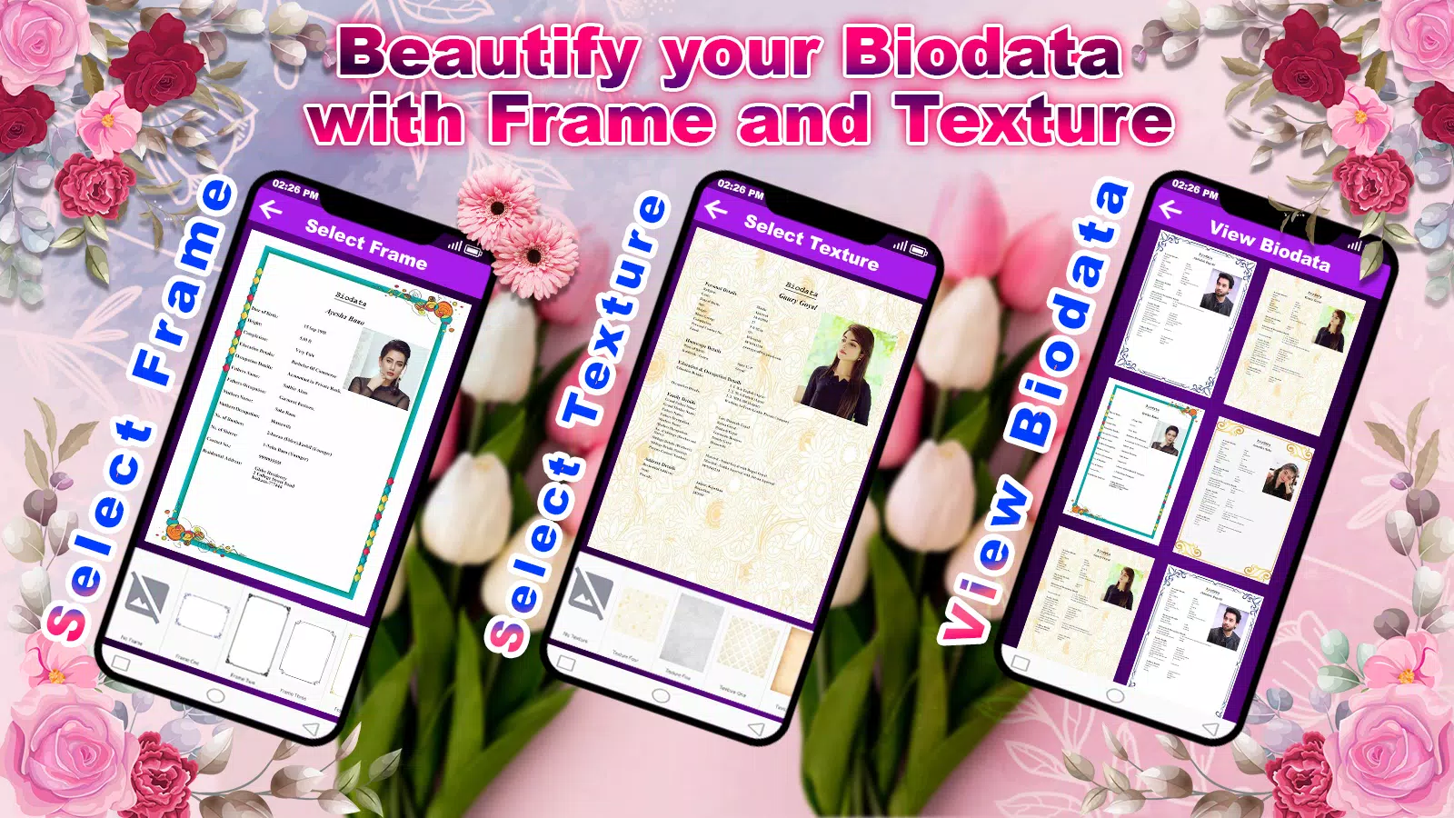 Marriage Biodata Maker Capture d'écran 3
