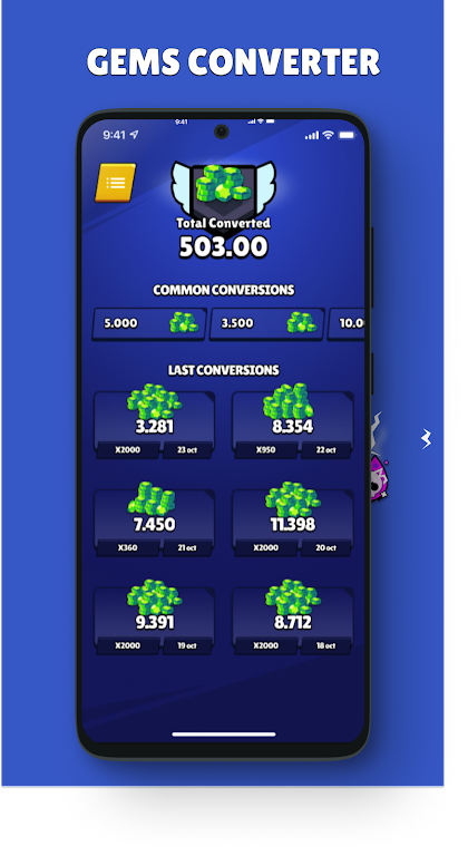 GEMY BS | B. Stars gems calc स्क्रीनशॉट 3
