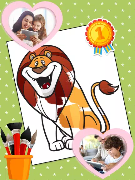 Coloring Games: Color Animals 스크린샷 3