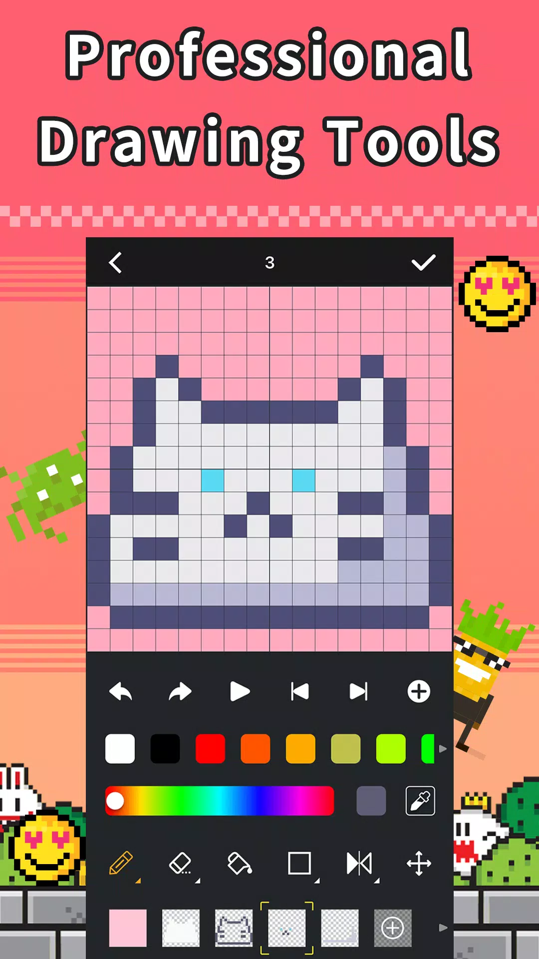 Divoom: pixel art editor Captura de tela 1