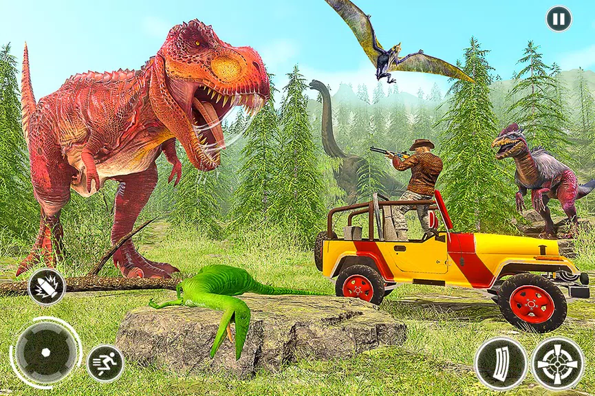 Super Dino Hunting Zoo Games Zrzut ekranu 4