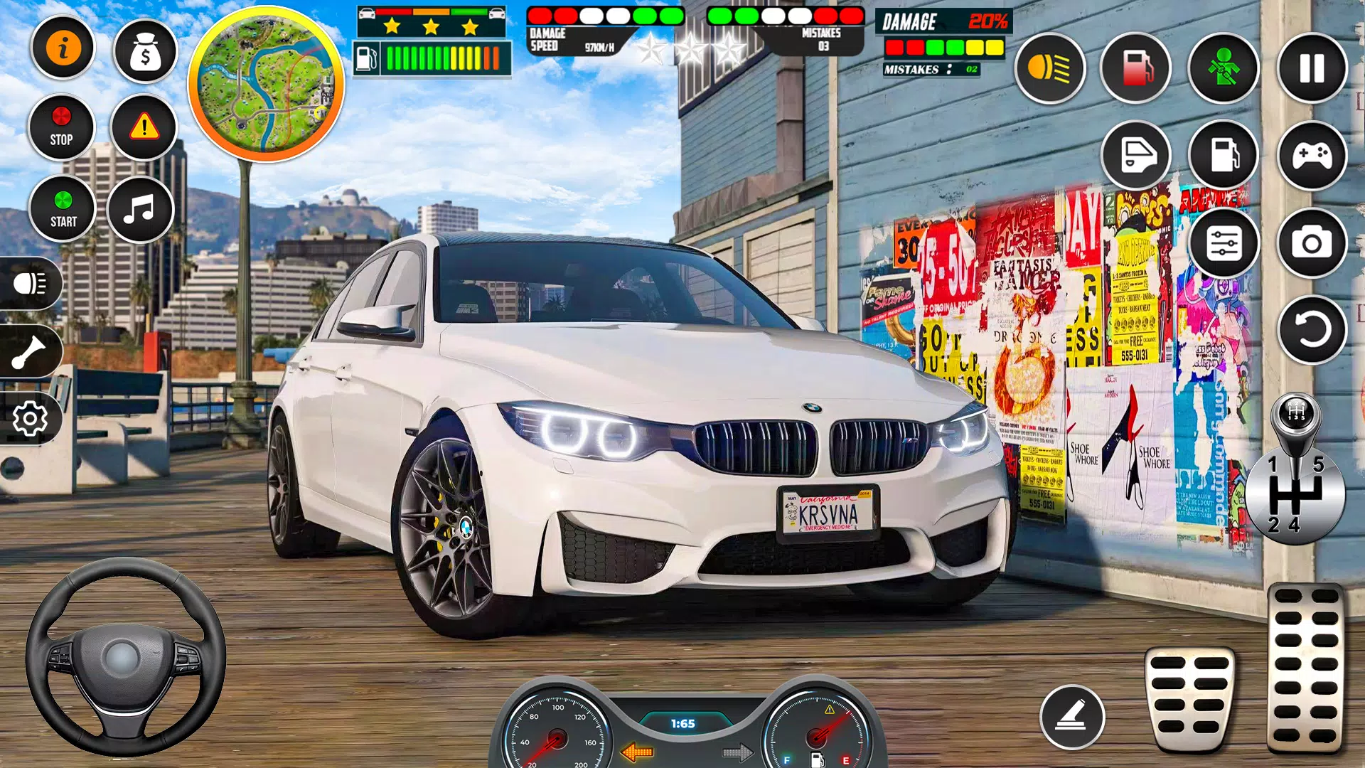 Classic Car Drive Parking Game スクリーンショット 2