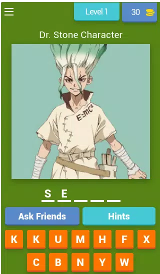 Dr Stone Quiz應用截圖第1張