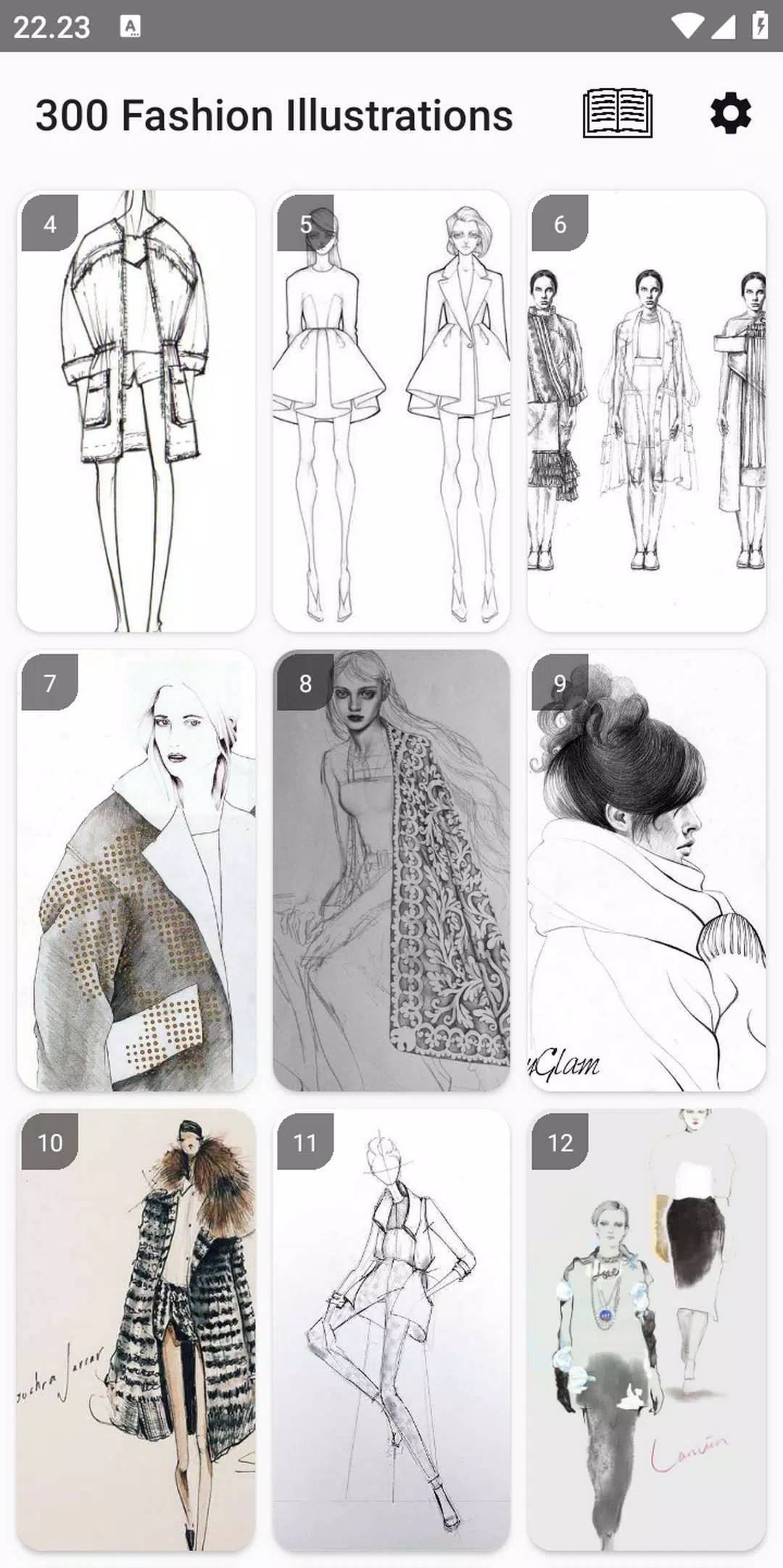 300 Fashion Illustrations应用截图第1张