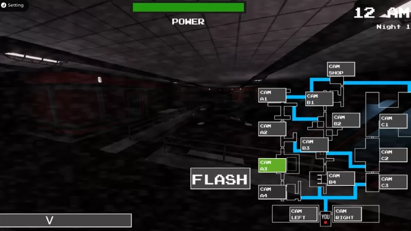 Três noites ao Até-Blacksite-Walkthrough-Night-1