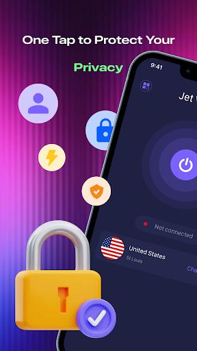 JetVPN - Fast, Unlimited Proxy应用截图第1张