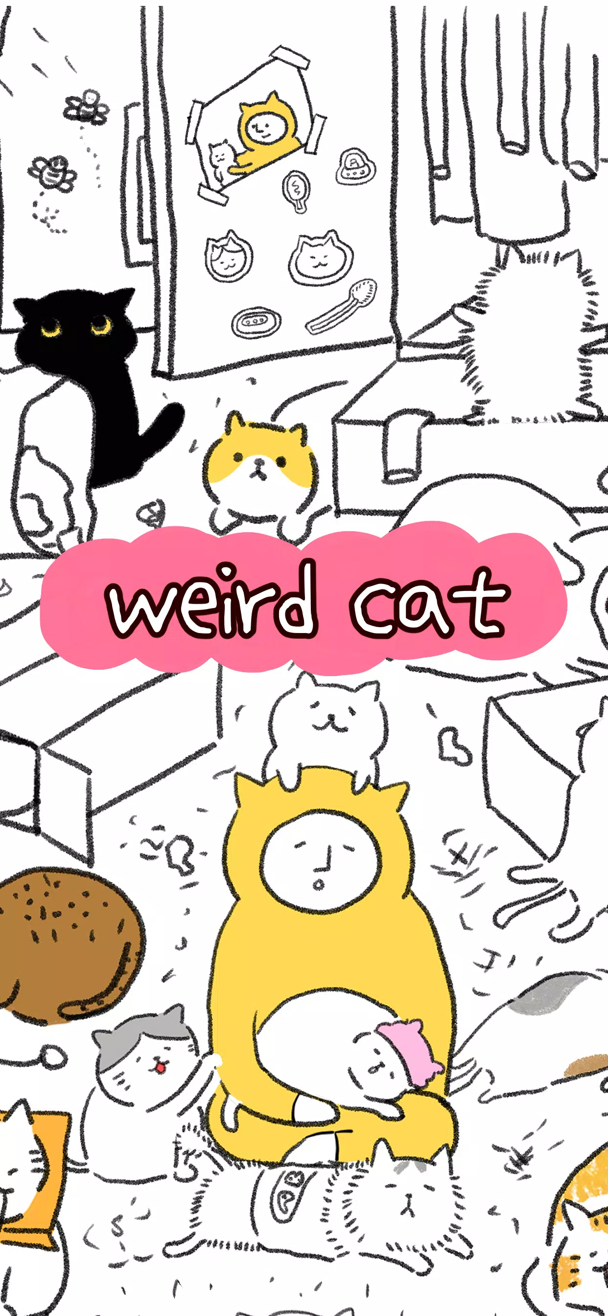 weird cat Captura de pantalla 1