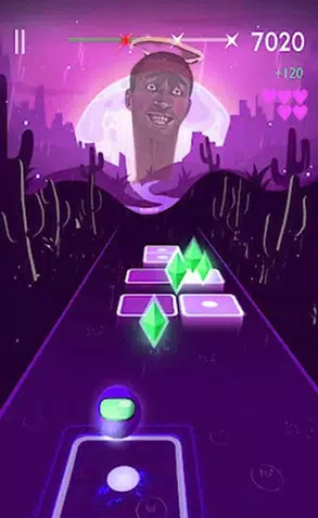 Skibidy Toilet Music Tiles Hop Captura de tela 2