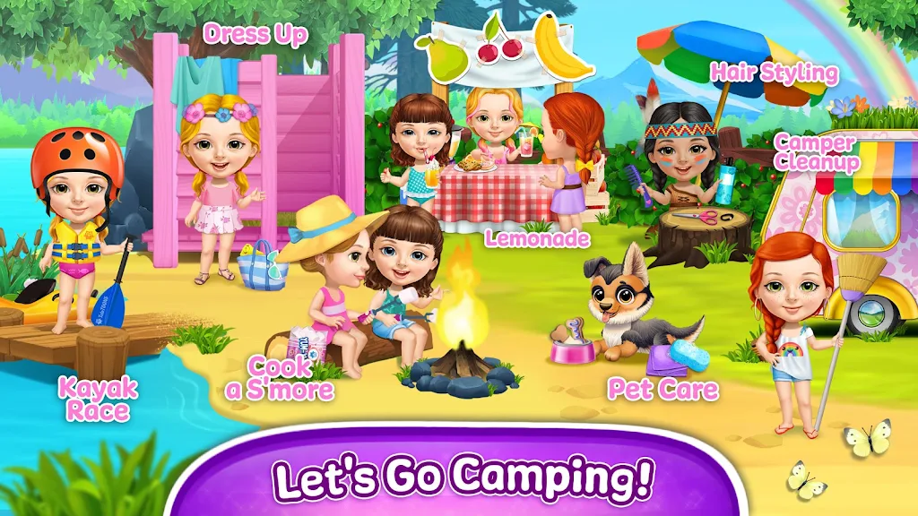 Sweet Baby Girl Summer Camp Скриншот 1