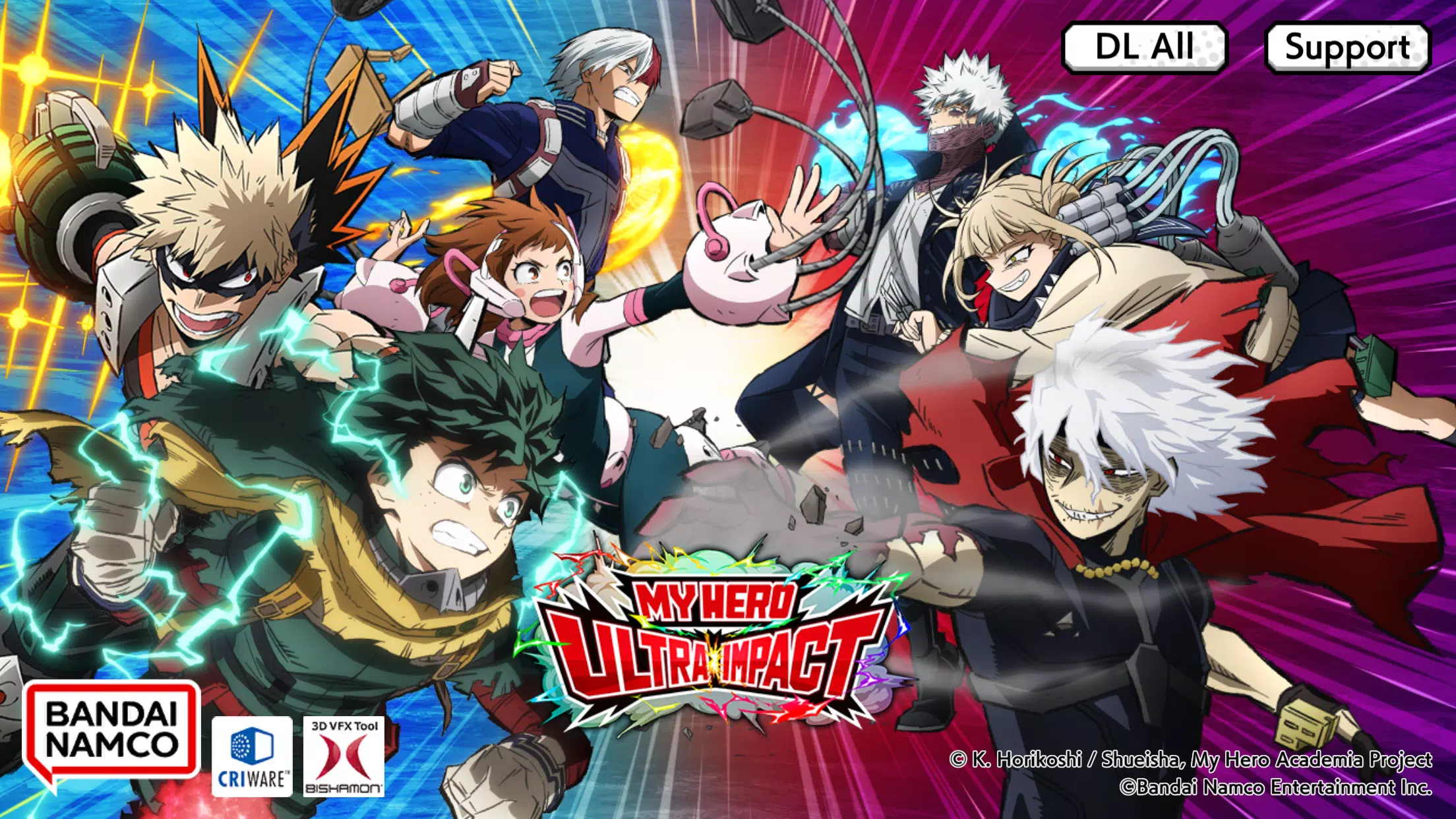 MY HERO ULTRA IMPACT Captura de pantalla 1