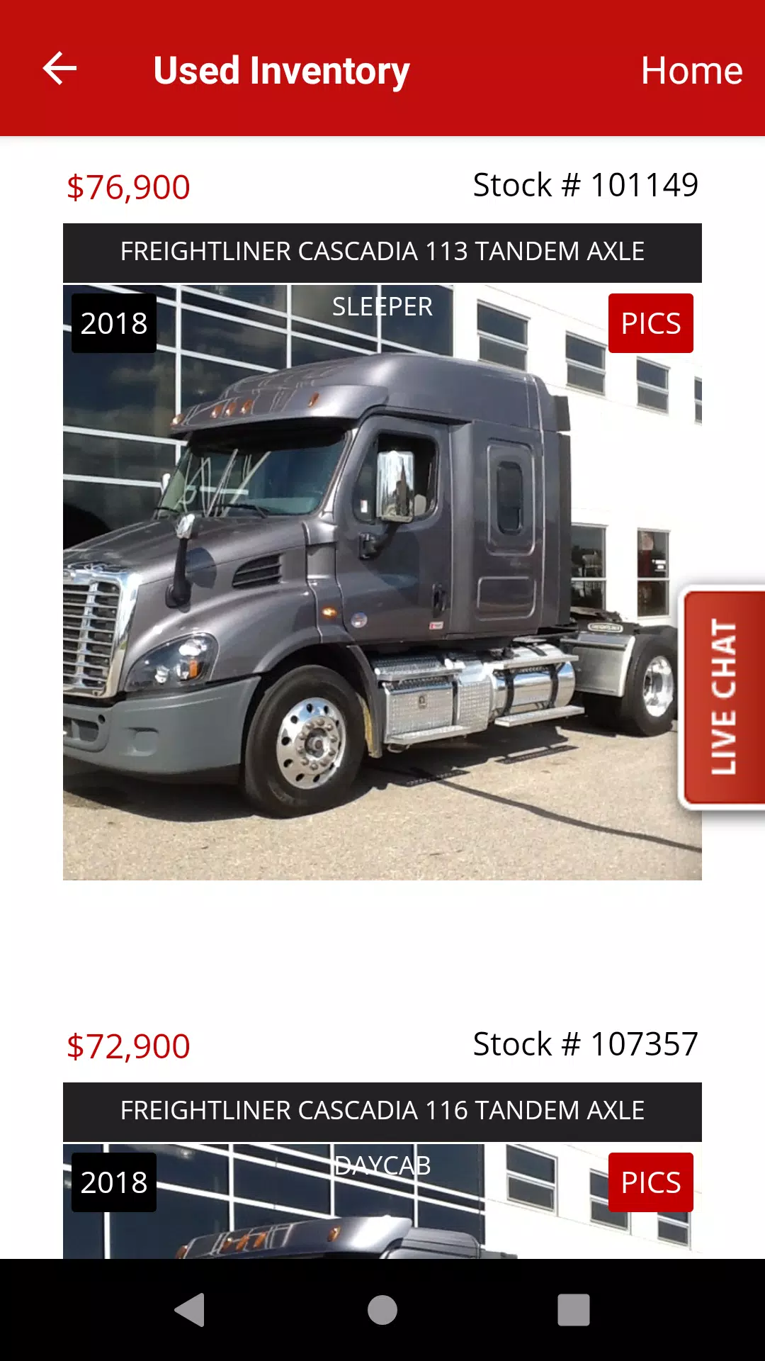 Momentum Truck Group Captura de pantalla 4