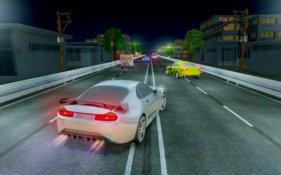 Real Highway Traffic Car Race ภาพหน้าจอ 1