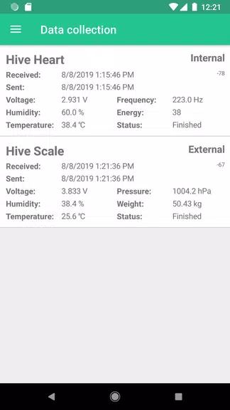 Bee Hive Monitoring Gateway ဖန်သားပြင်ဓာတ်ပုံ 2