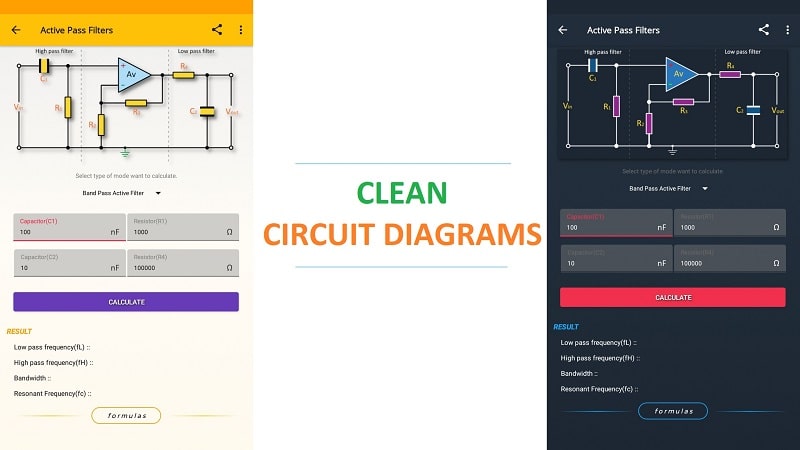 ElectroCalc Capture d'écran 1