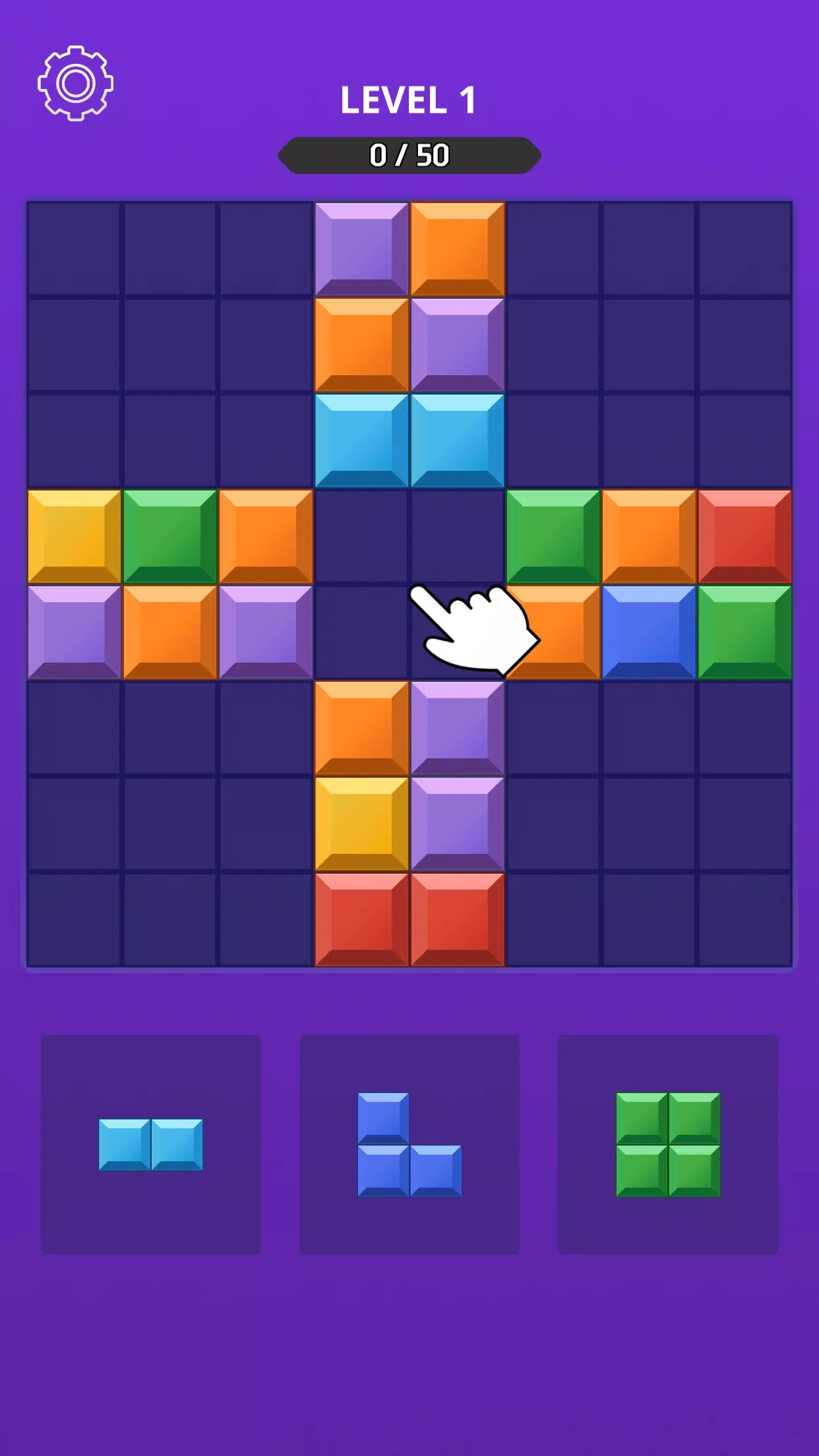 Block Blast Puzzle スクリーンショット 1