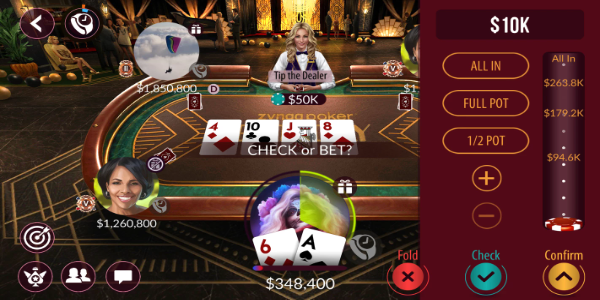 Schermata Zynga Poker Mod 3