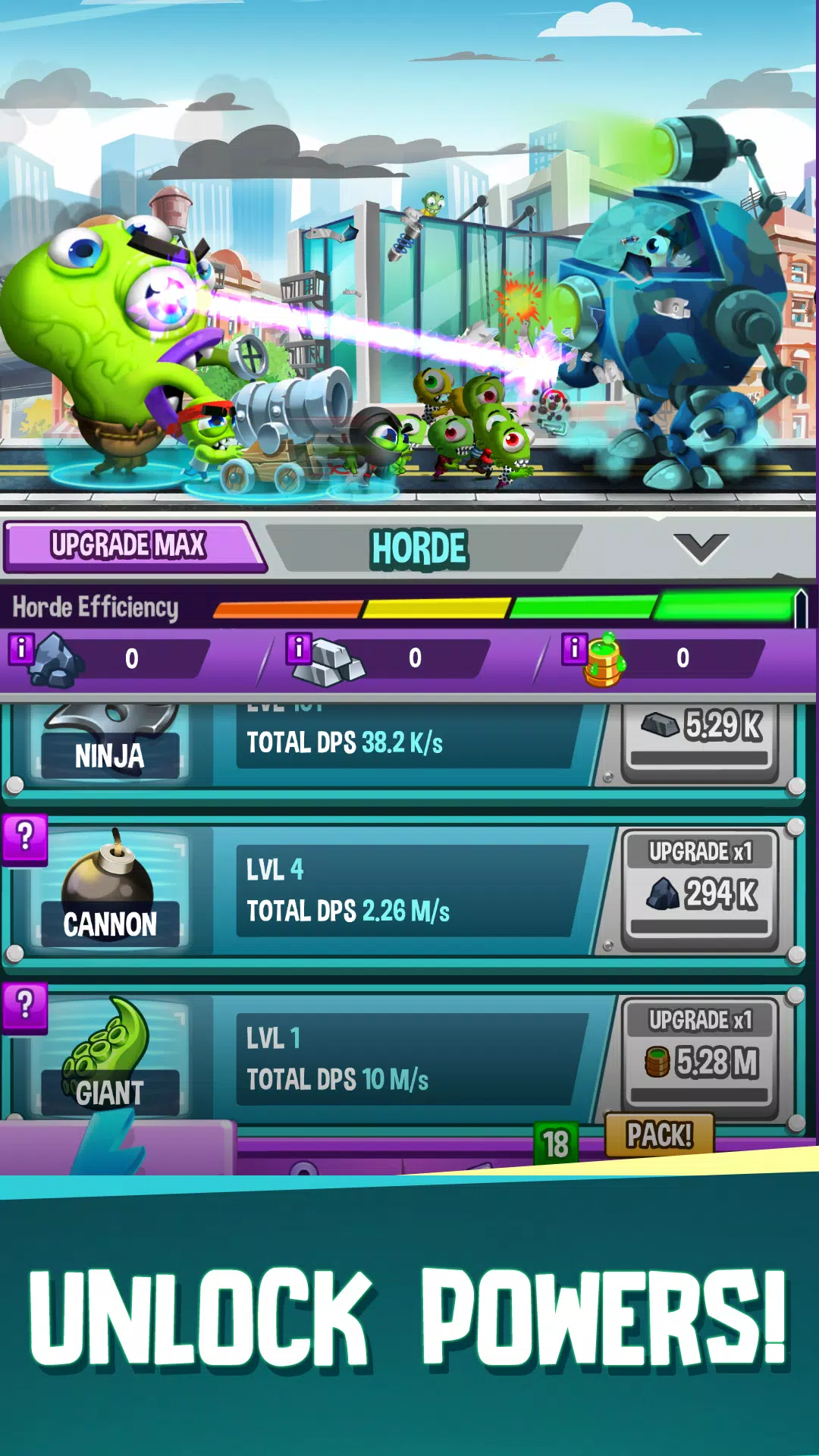 Idle Rush : Zombie Tsunami Capture d'écran 2