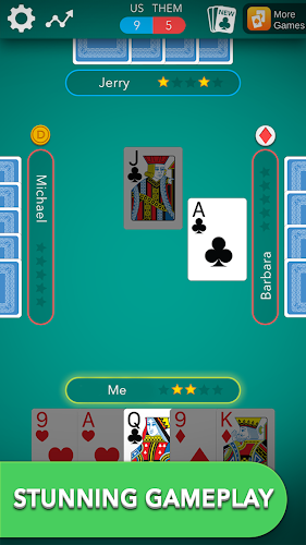 Euchre Classic Card Game Скриншот 2