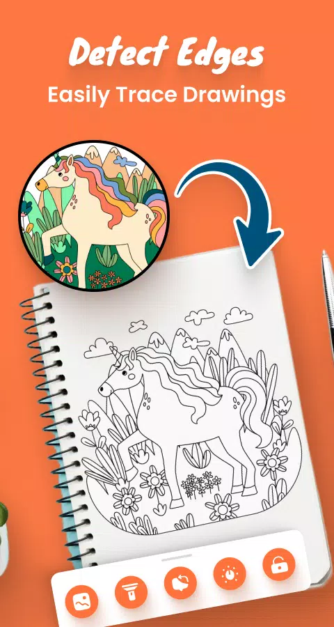 Draw sketch : Sketch and Paint Capture d'écran 4