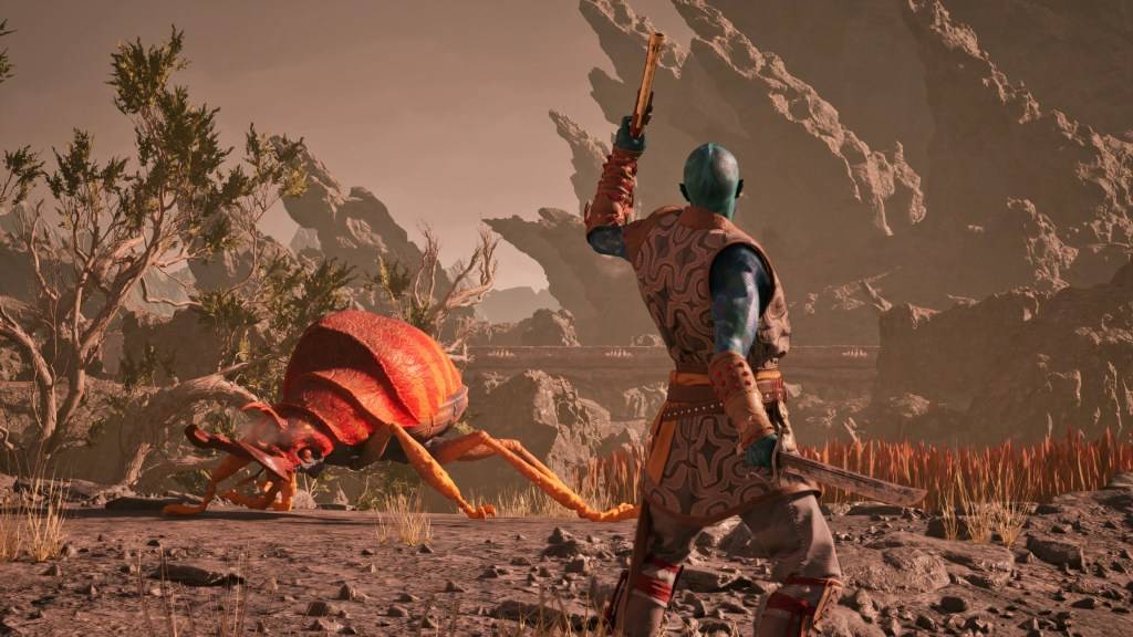 Kai lutando com um bug gigante em declarado