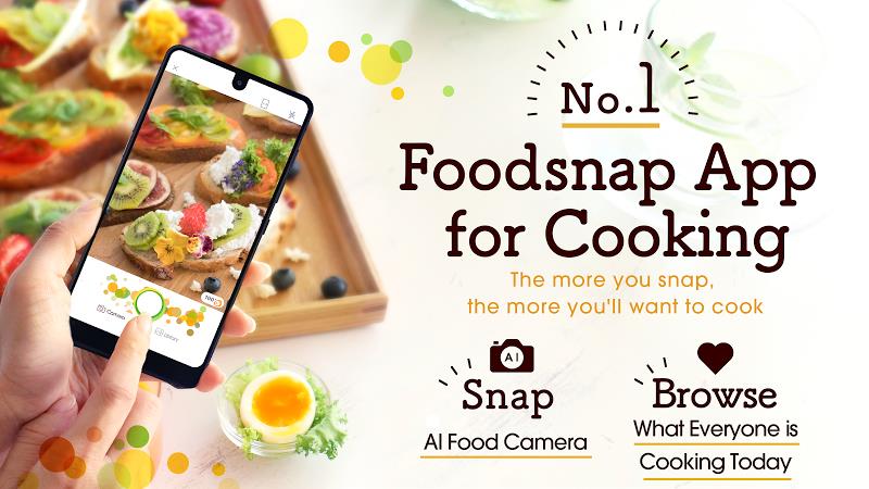 Snapdish Food Camera & Recipes ဖန်သားပြင်ဓာတ်ပုံ 1