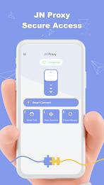 JN Proxy - Secure & Fast VPN ภาพหน้าจอ 1