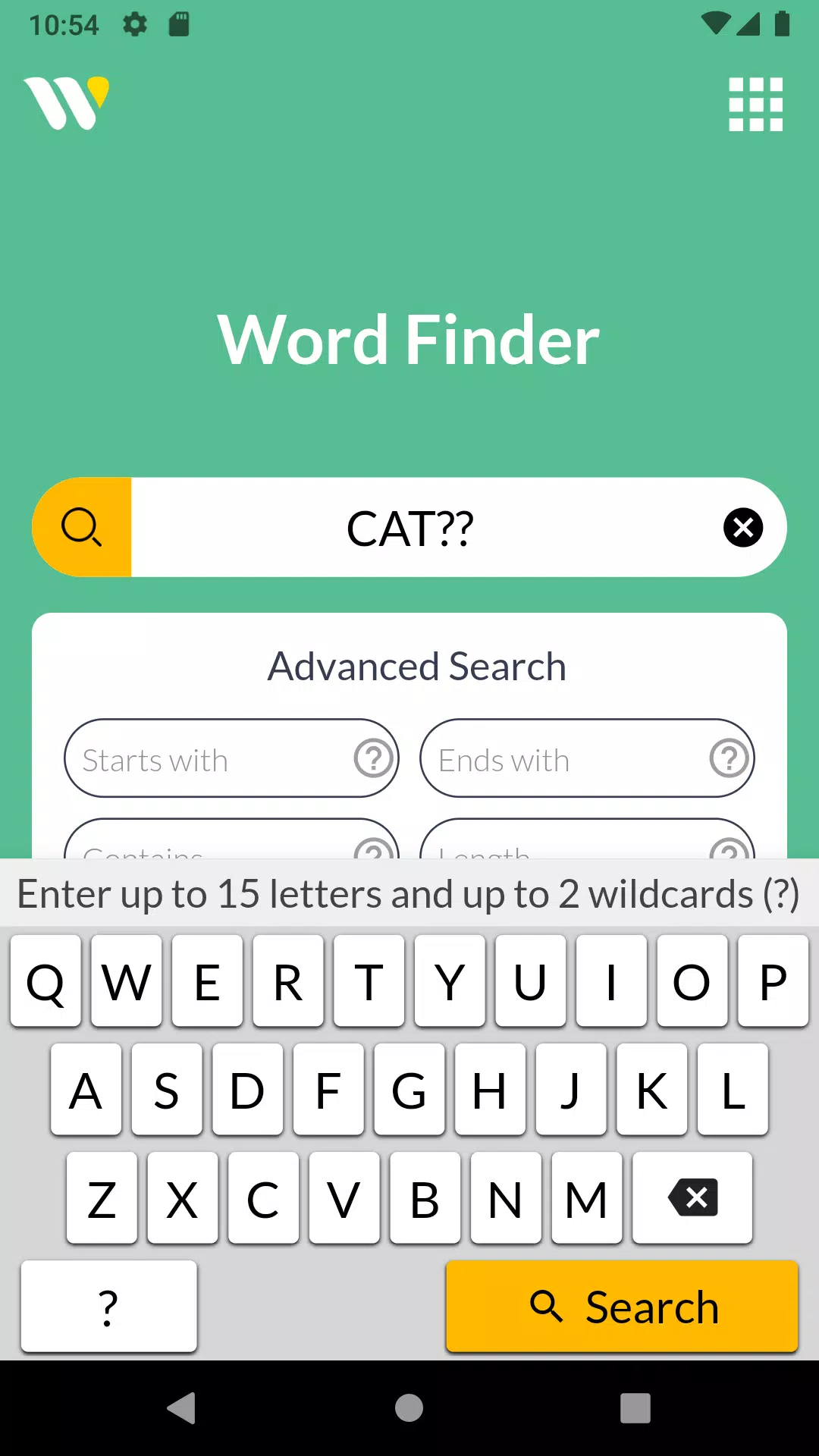 Wordfinder by WordTips Captura de tela 3