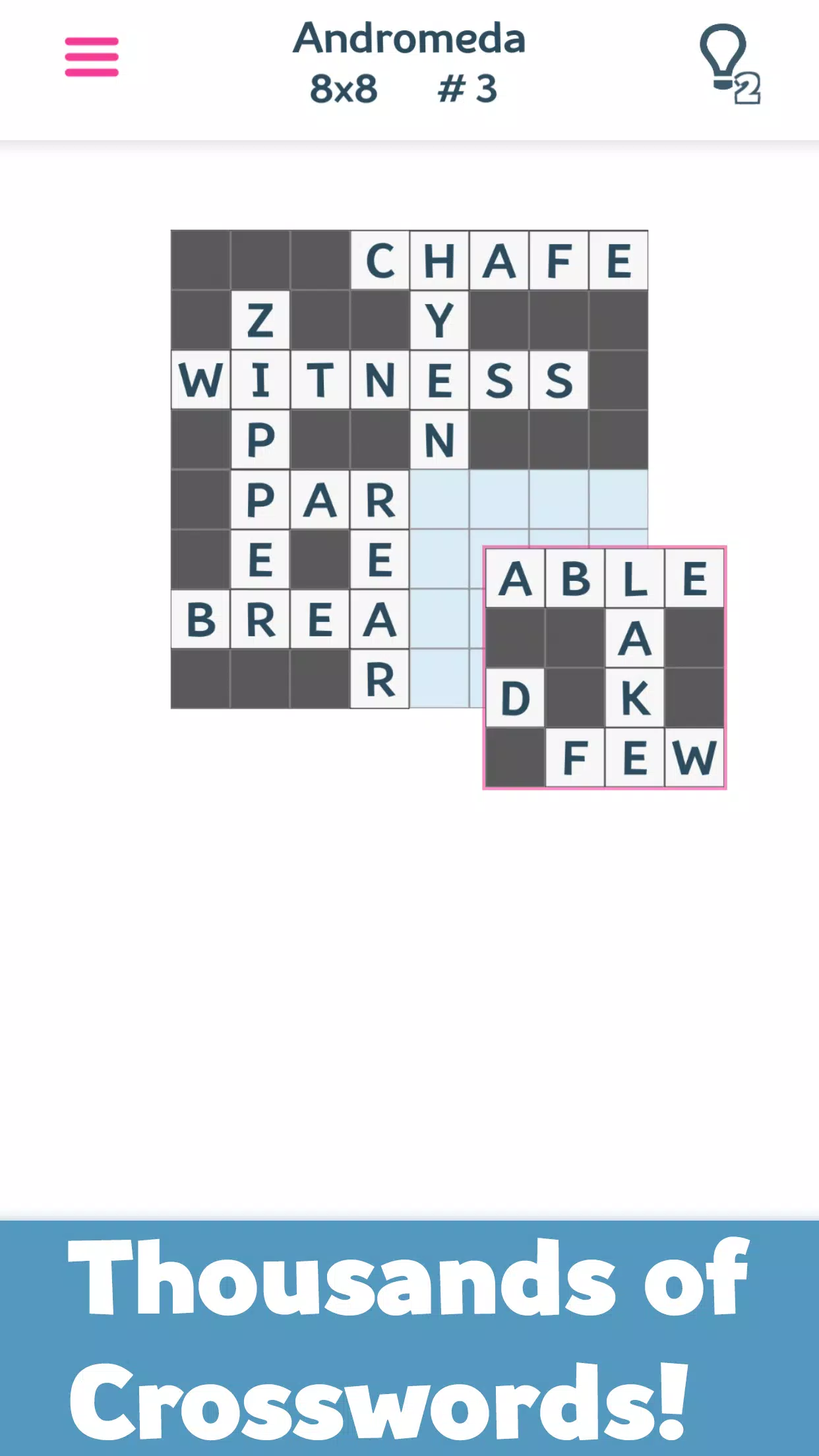 Crosswords(Fill-Ins+Chainword) スクリーンショット 3
