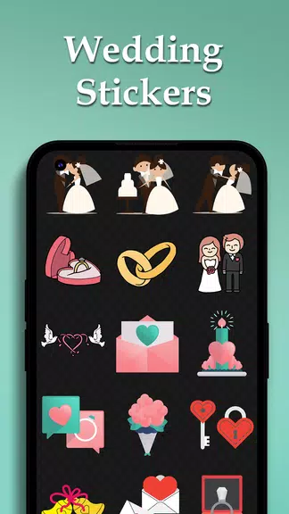 Custom Wedding Cards Maker Captura de pantalla 3