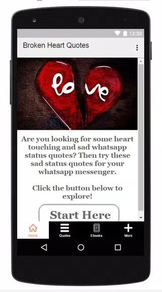 Broken Heart Quotes Скриншот 1
