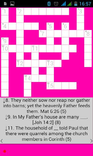 Bible Crossword Captura de pantalla 2