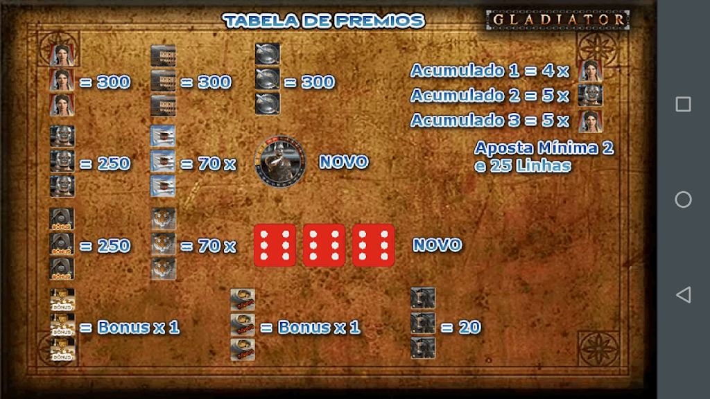 Gladiador Slot Caça Níquel應用截圖第2張