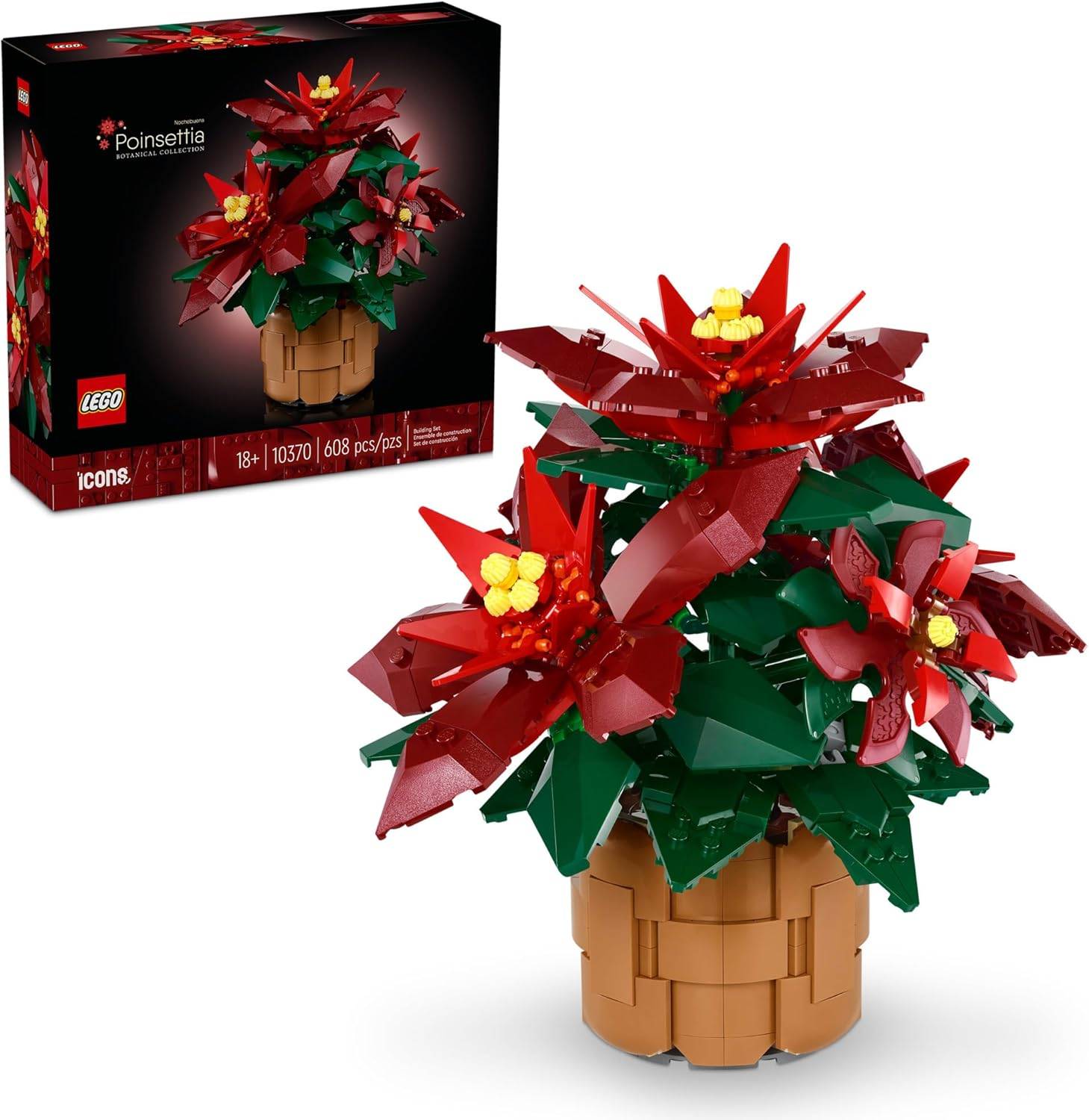 Poinsettia LEGO