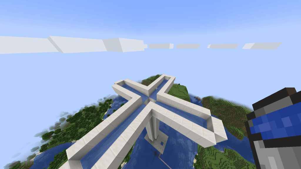 Trincheiras de água para o Spawner da Mob em Minecraft