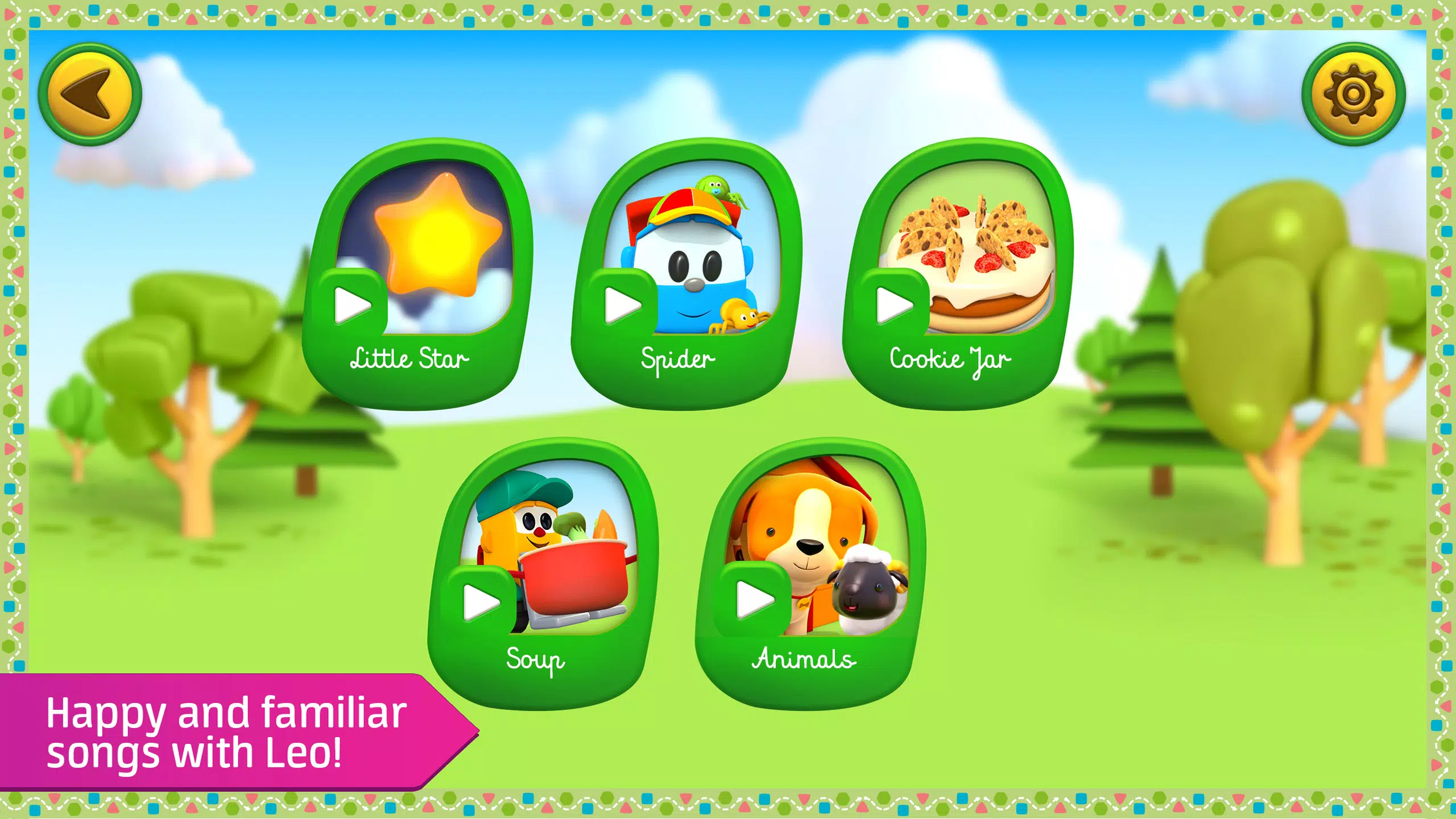 Leo kids songs and music games Screenshot 4