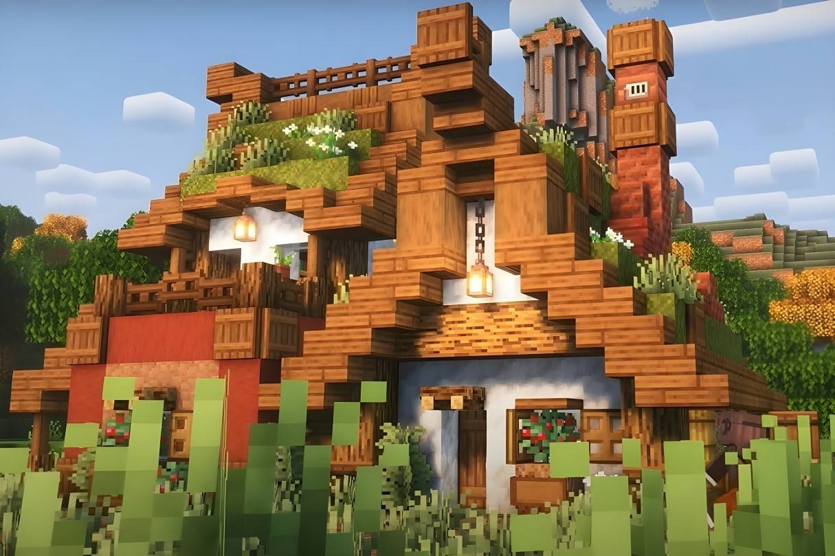 Casa de sobrevivência aconchegante