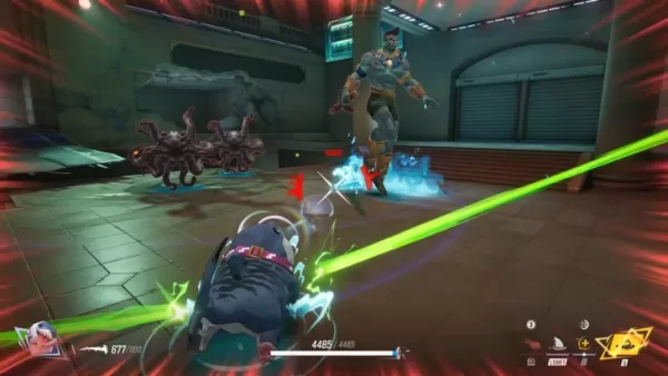 Marvel Rivals Jeff the land shark attacking zombie Namor