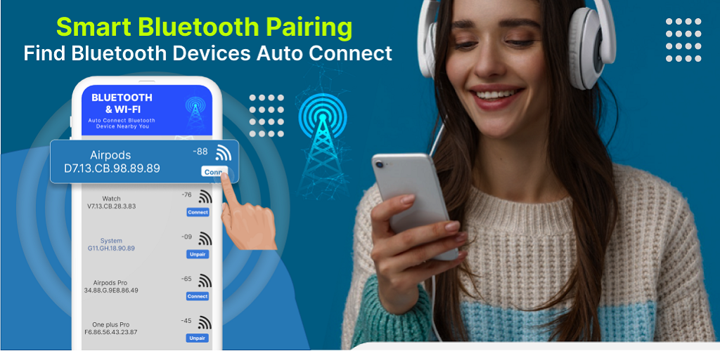 Bluetooth Auto Connect Pairing Tangkapan skrin 1