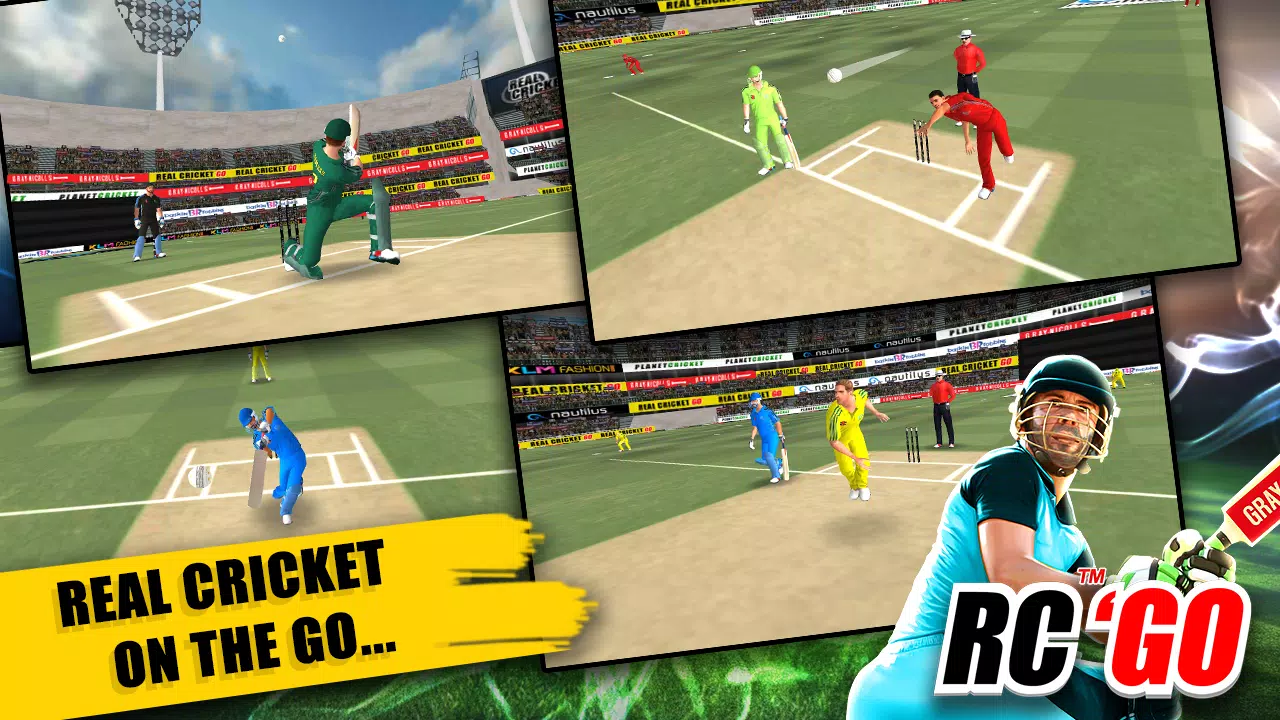 Real Cricket™ GO Capture d'écran 3