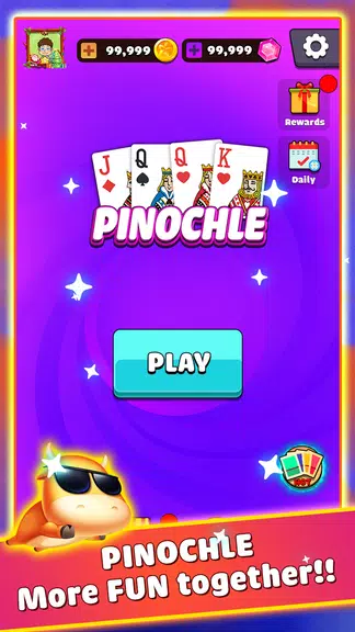 Pinochle - Trickster Cards Скриншот 2