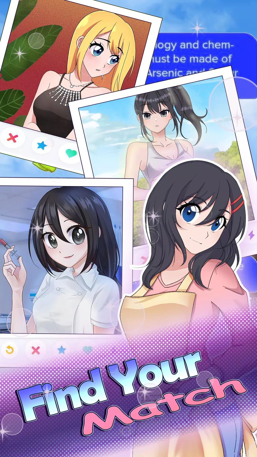 HaremKing - Waifu Dating Sim Capture d'écran 4